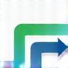 Icon representing switching with arrows indicating transfer or porting.